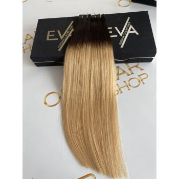 Extensii Tape-in Russian Hair Ombre #1B/#24